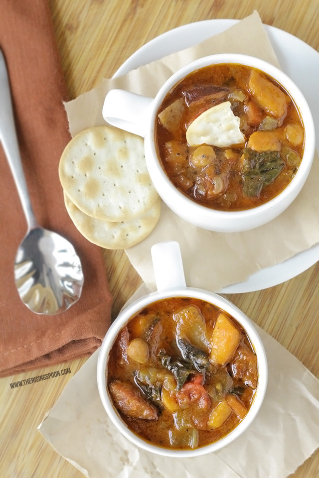 Kielbasa Sausage and Vegetable Soup The Rising Spoon