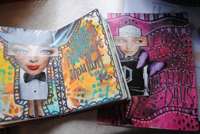 Good Golly, Ms. Molly!: Art Journaling AFTER Dyan Reavely's class