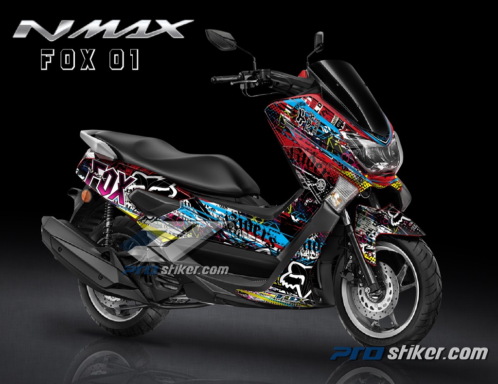 Gambar Modifikasi Stiker Yamaha Nmax Pangeran Modifikasi