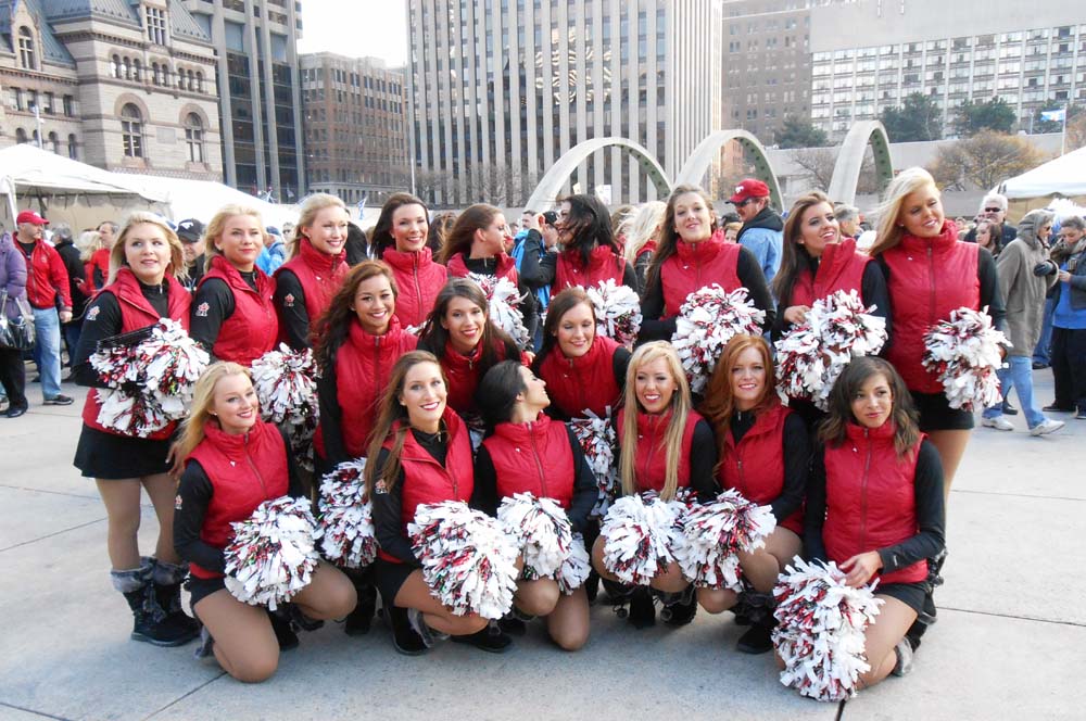Toronto Grand Prix Tourist A Toronto Blog Festival of Cheerleaders