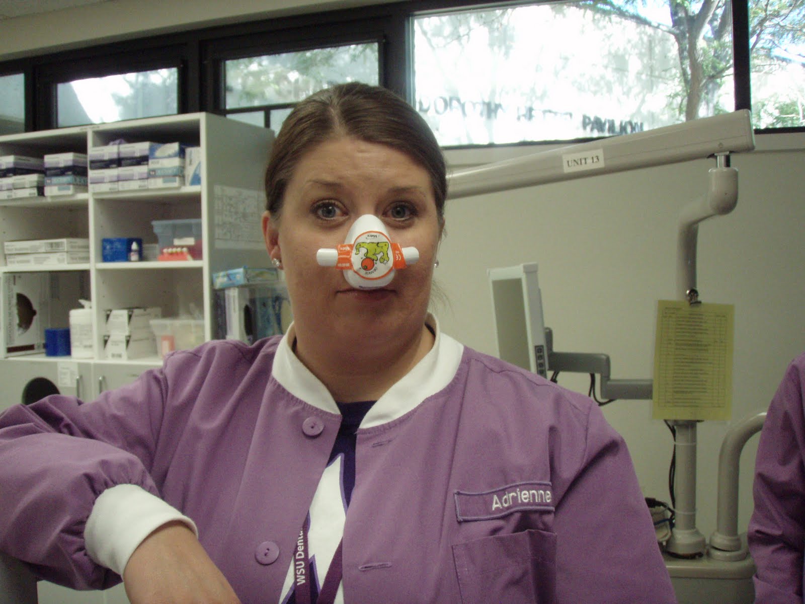 Leigh's Dental Hygiene Experience Nitrous!