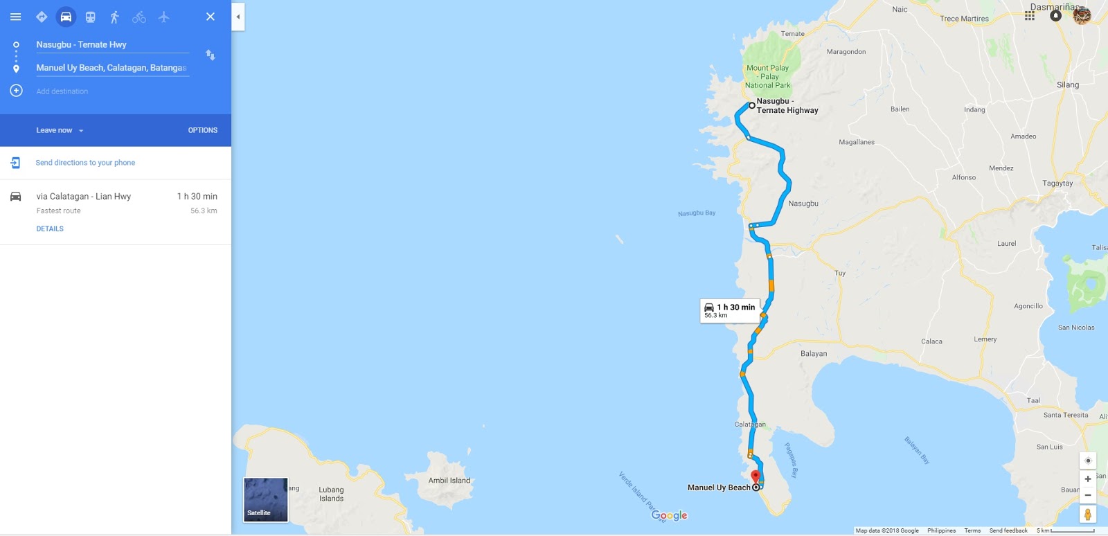 Traveling To Nasugbu Calatagan And Tagaytay In Batangas Ready