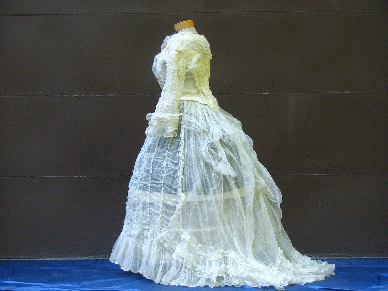 All The Pretty Dresses: 1870's Sheer Bustle Era Dress