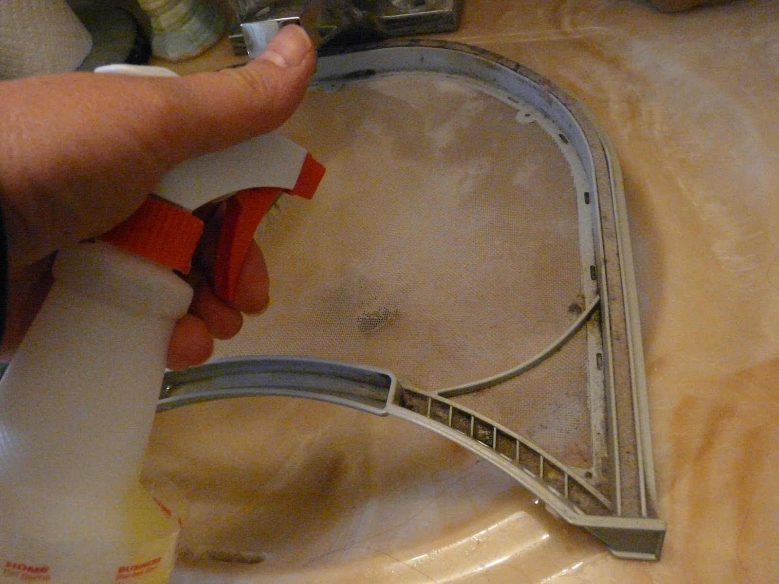 The "Secret" is Gratitude Cleaning the DRYER VENT SCREEN Do It Often