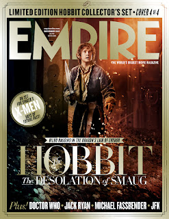 the hobbit desolation of smaug bilbo empire magazine cover