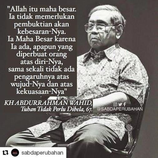 34 Kata Kata Lucu Gusdur Tentang Agama Dan Negara Gambar Guyon Bikin Ngakak