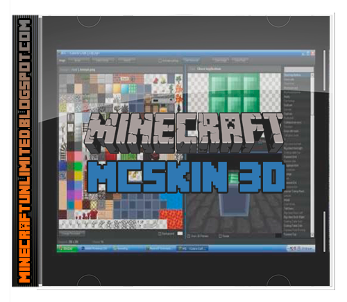 MCSkin 3D programa edición skins Minecraft