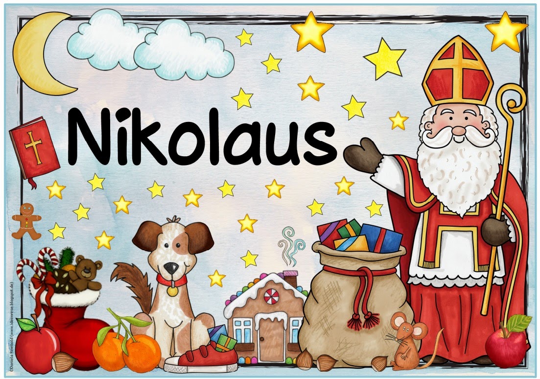 Ideenreise: Plakat "Nikolaus"
