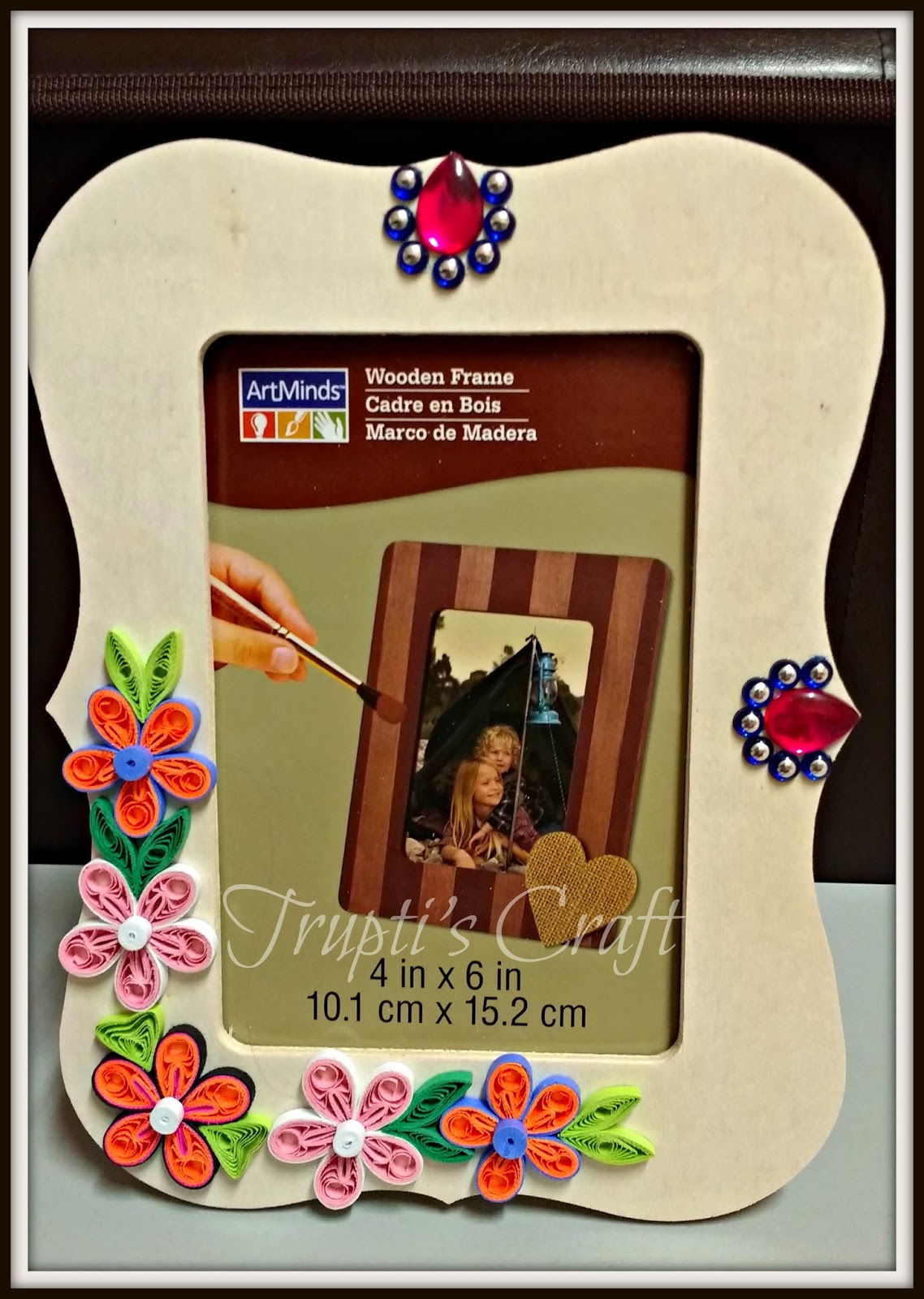 Trupti's Craft Paper Quilling Photo Frames