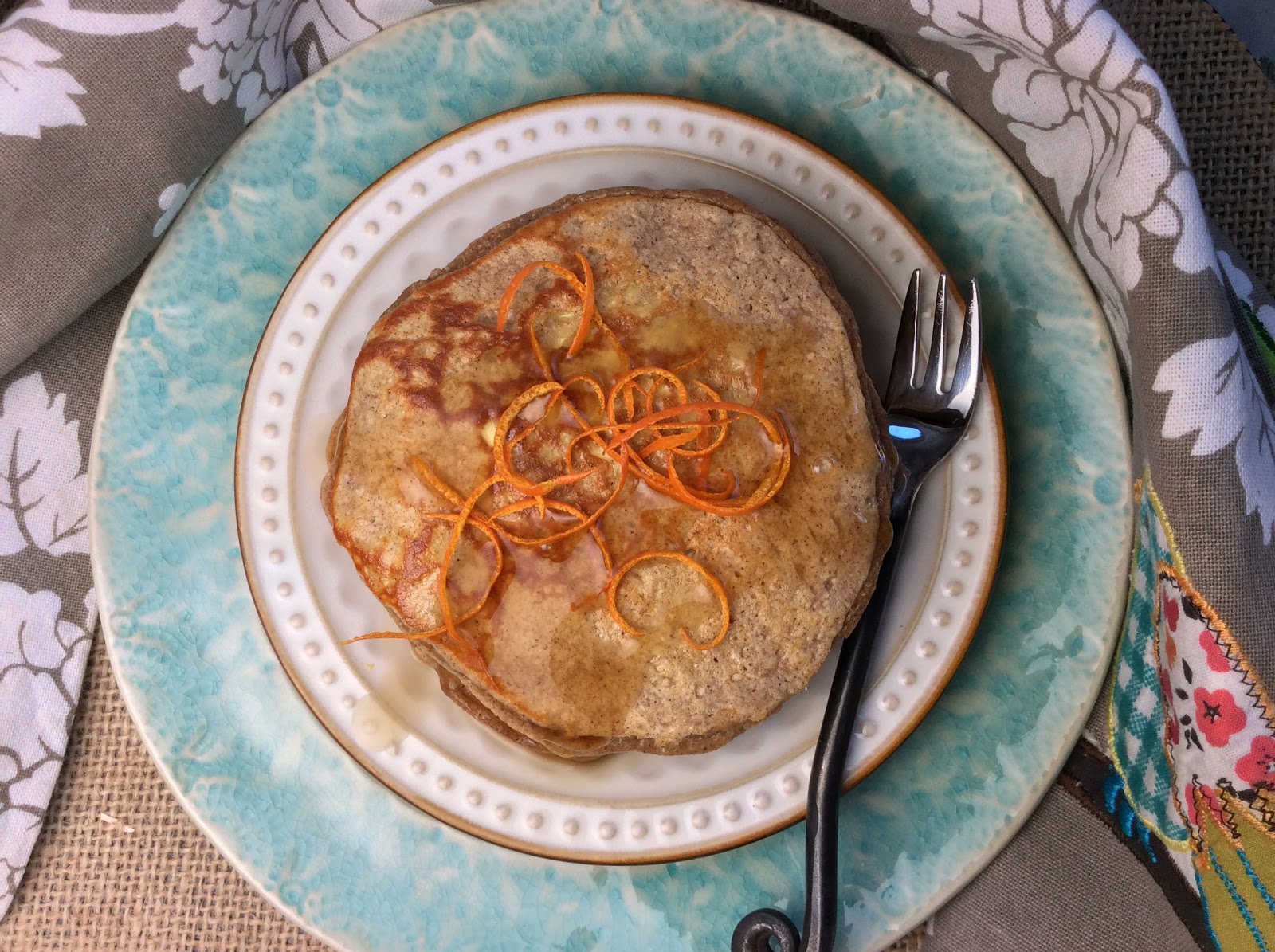 Food Fitness by Paige Healthy Orange Pancakes