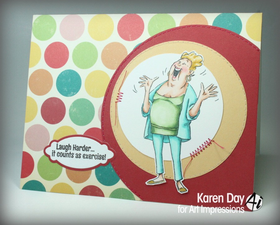 Art Impressions Blog Live Laugh Love by Karen Day