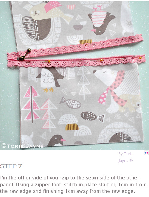 Cecily Zipper Pouch PDF Sewing Pattern / Sewing Tutorial