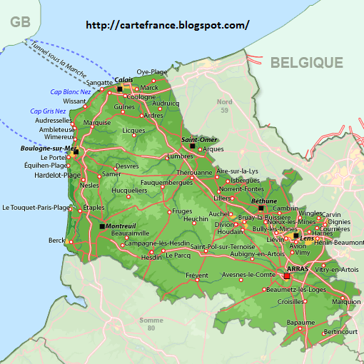Carte Nord Pas de Calais Departement Carte France Département Région Carte Nord Pas de Calais Departement Carte France Département Région
