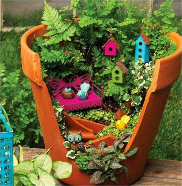 Creative ideas for flower pots in your garden!