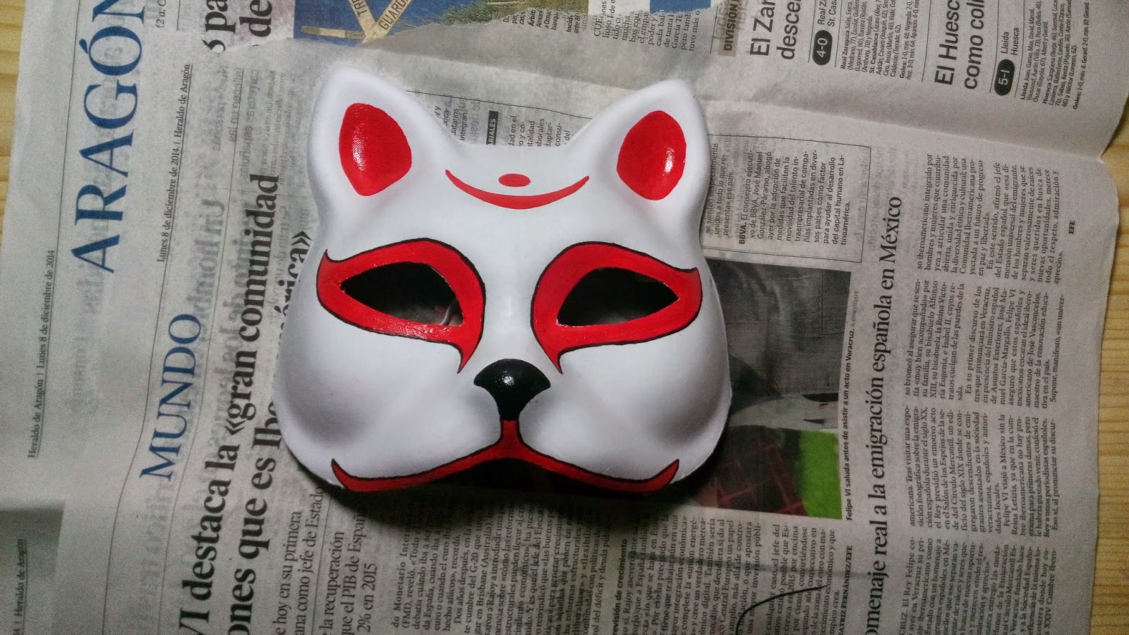 †Ritual at Midnight† Máscara de Kitsune