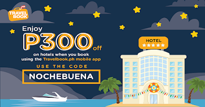 Save PHP 300 on Hotels with the travelbook.ph mobile app