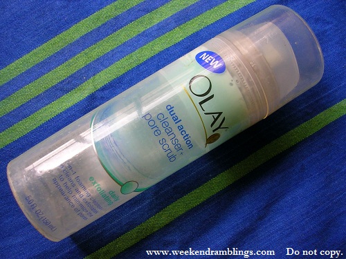 Olay Dual Action Cleanser and Pore Scrub Olay Dual Action Cleanser and Pore Scrub