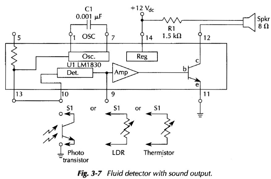 Electronic Circuits for Beginners: Fluid Detector