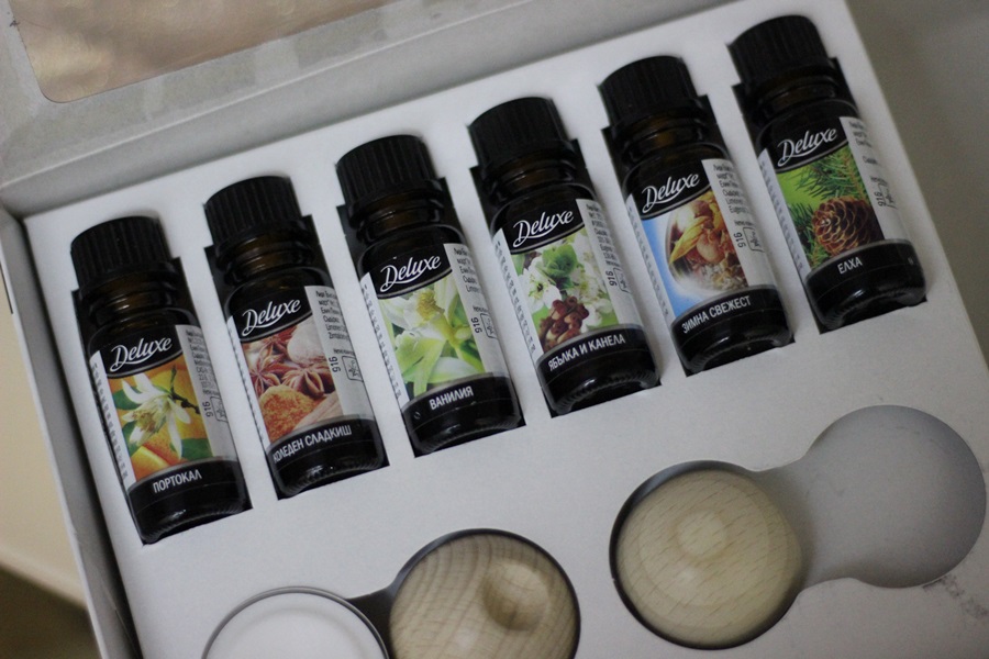 Sapphire Eyes and Rubin Lips Lidl Deluxe Aromatherapy set