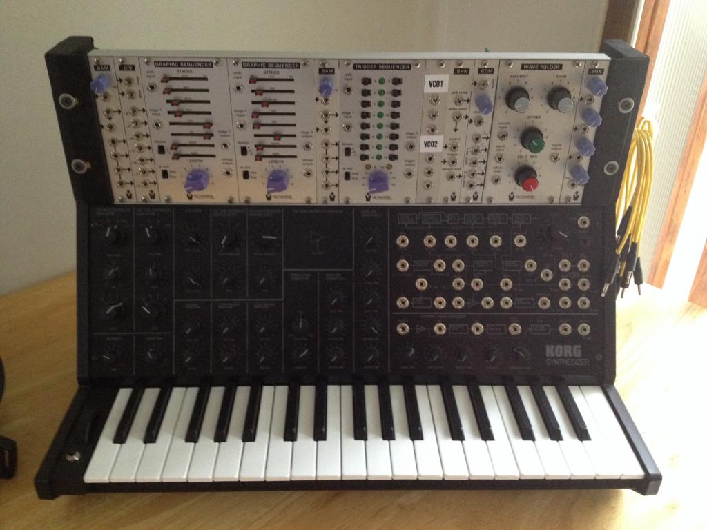 MATRIXSYNTH Eurorack Expanded STG MS20 Mini