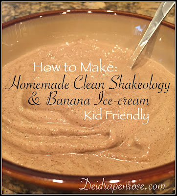 Deidra Penrose, Shakeology treats, shakeology desserts, shakeology recipes, healthy dessert recipes, clean eating desserts, healthy family recipes, kid friendly desserts, easy dessert recipes, weight loss recipes, frozen banana ice cream, healthy chocolate ice cream recipes, elite beachobdy coach, weight loss tips, fitness motivation, PB2, diamond beachbody coach, body beast recipe