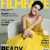 Kajol In  Yellow Dress On The Cover Of Filmfare Magazine - Feb 2012