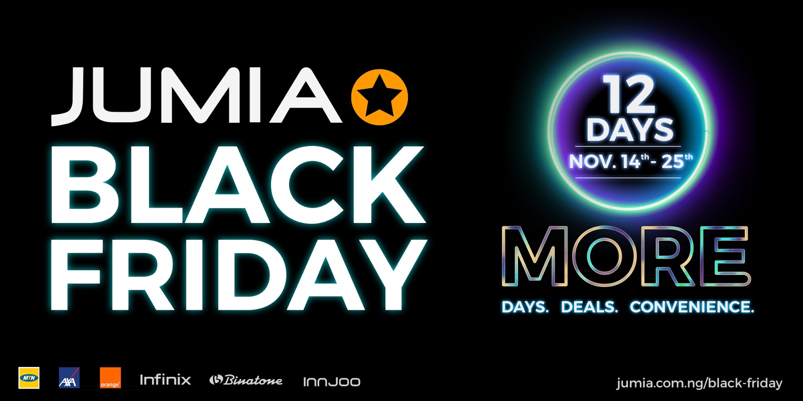Spot Of Groove Countdown to 2016 Jumia Black Friday! 12 Days of Black