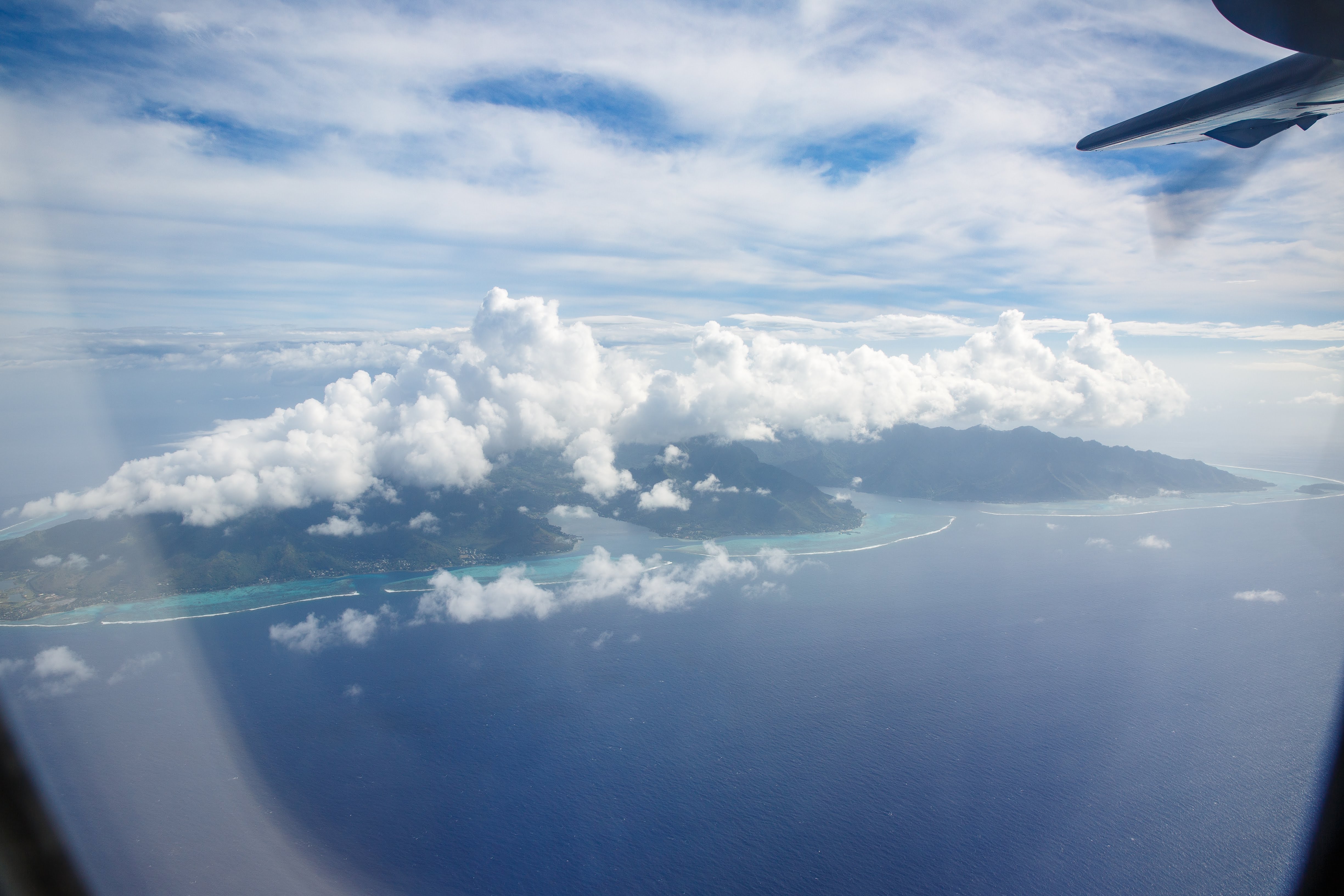 環遊世界｜大溪地航空 VT426 Bora Bora → Papeete 飛行紀錄 (ATR72)