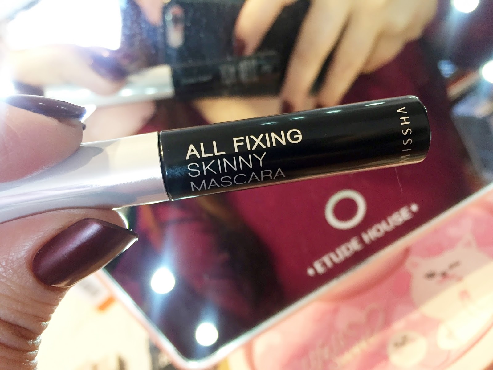 Korean Beauty Dream [Missha] All fixing skinny mascara Clear long