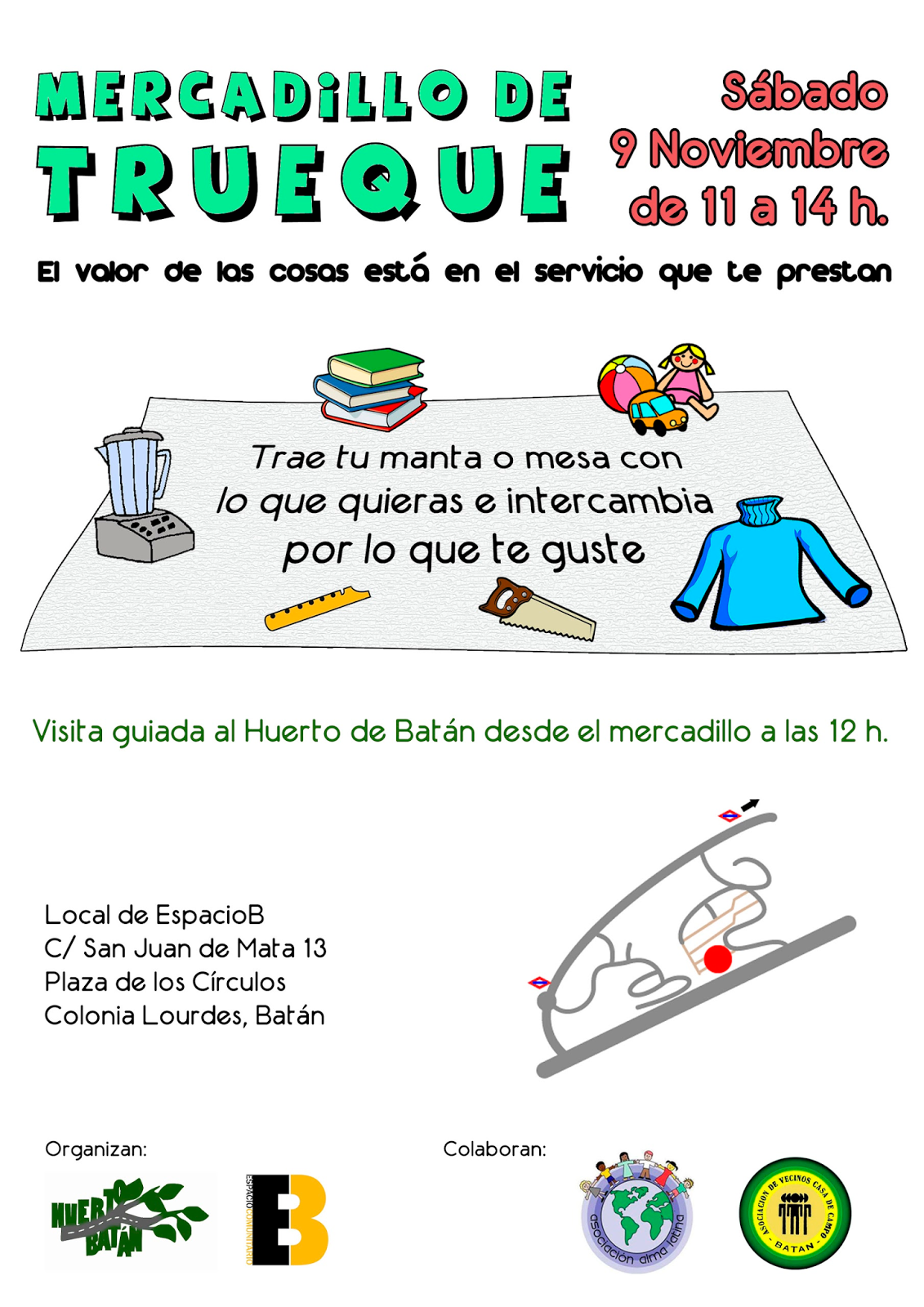 AMPA LOURDES: Mercadillo de trueque