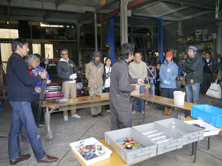 Eサイクルを乗りたおしてみるブログ Isola公認 蓄電装置を炭と塩水で作って学ぼう 炭edlcワークショップ を開催しました