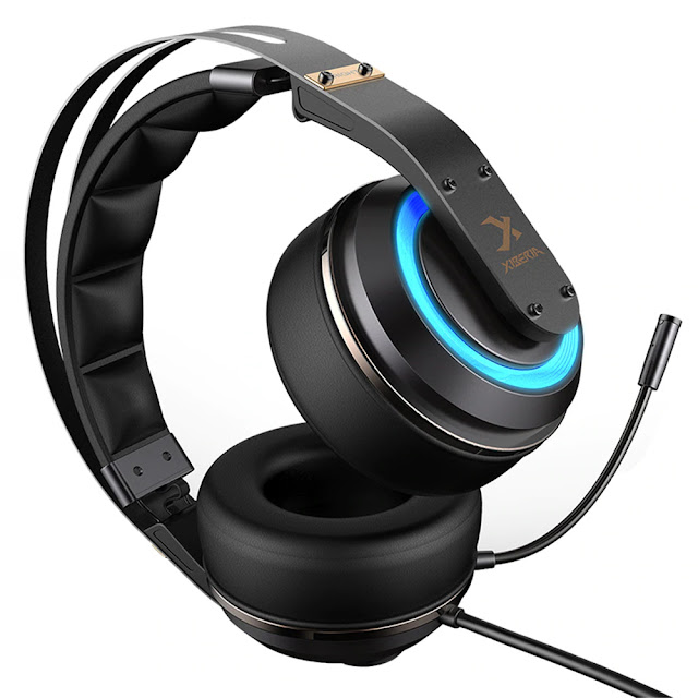 XIBERIA PC gamer headset USB 3D Surround Sound Gaming