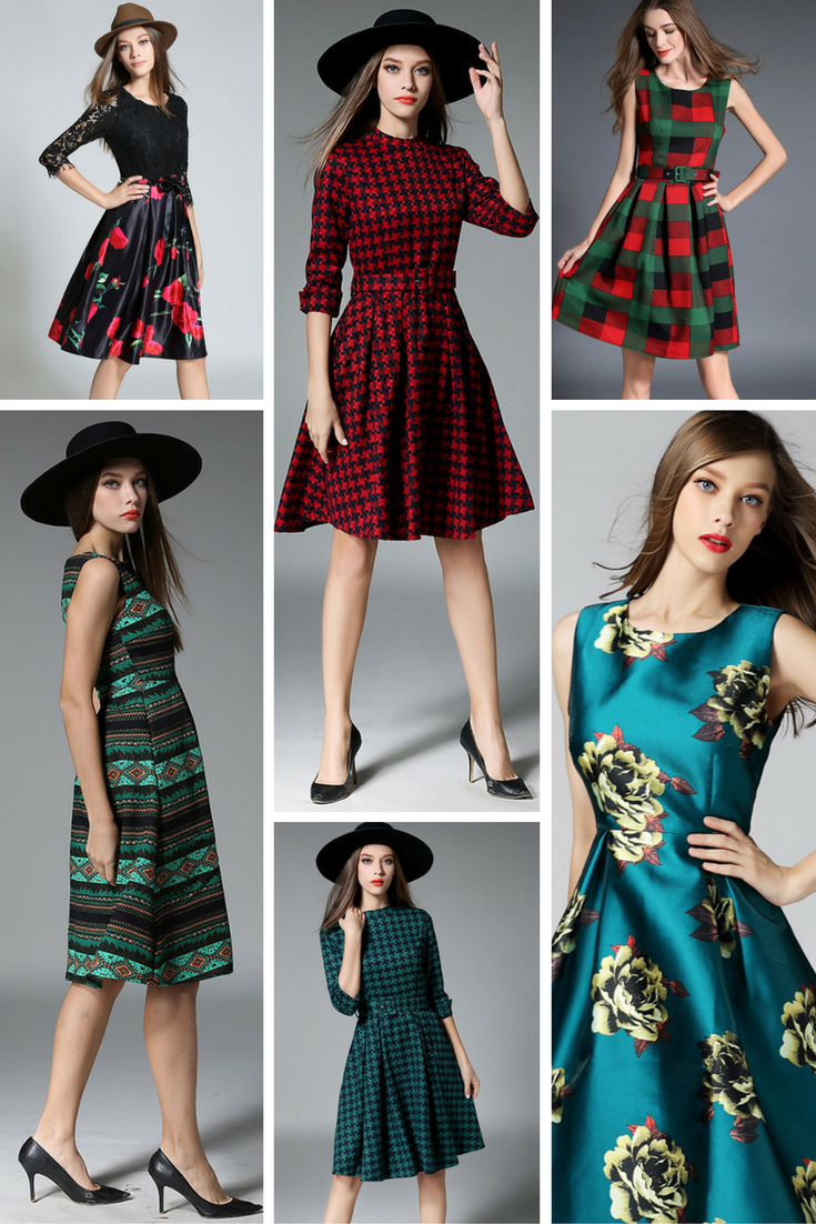 retro style dresses online