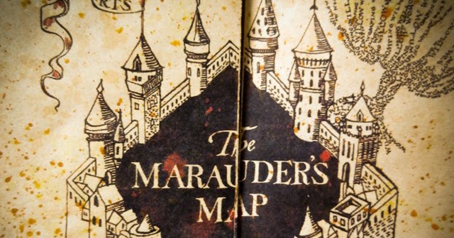 La carte du maraudeur de Harry Potter [DIY]