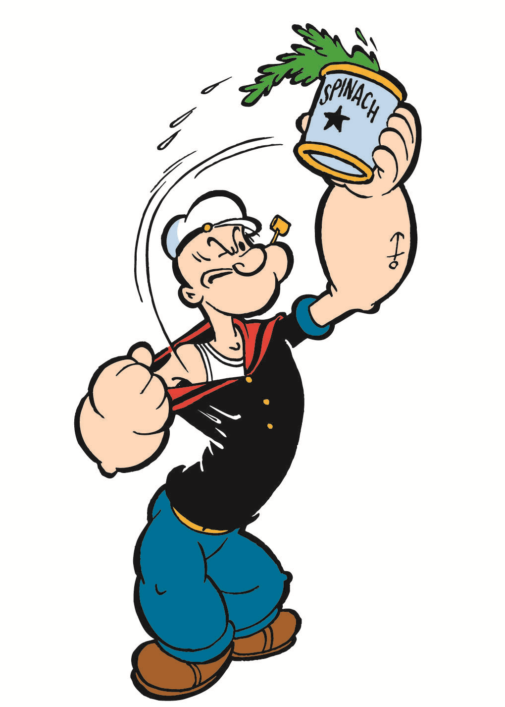 Muscle Man . Popeye The Sailor Man Do you remember?