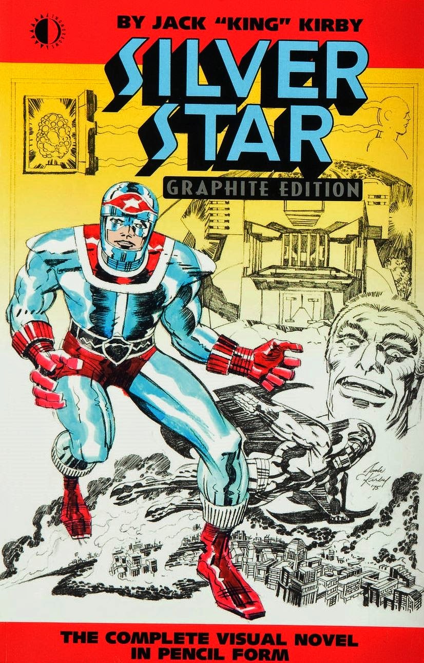 Cap N S Comics Graphite Silver Star Cover By Jack Kirby