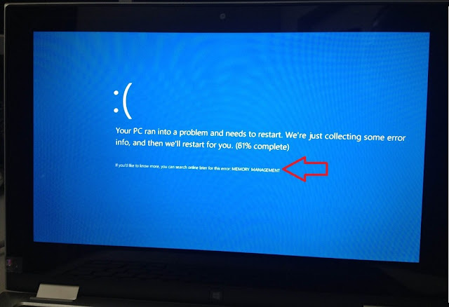 windows 7 blue screen memory management windows 7 blue screen memory management