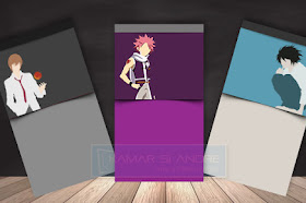 Download kumpulan wallpaper shadow anime flat style untuk smartphone kamu