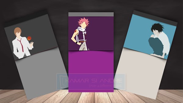 Download kumpulan wallpaper shadow anime flat style untuk smartphone kamu