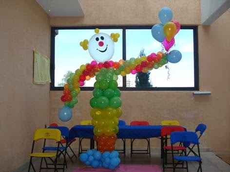 Decoracion de Fiestas Infantiles con Payasos, parte 1