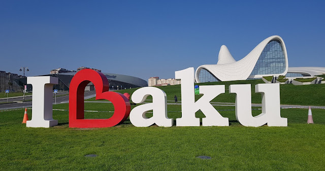 azerbaijan visit places see baku Heydar Aliyev Center I love baku I <3 Baku