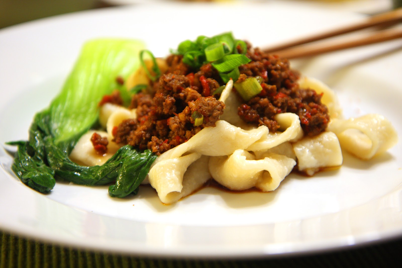 Vaikai ir Vanilė: Yang's Biang Biang Mian Noodles