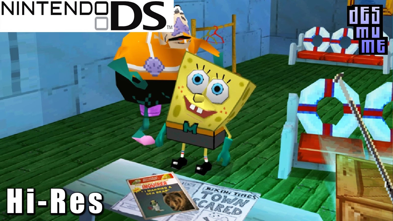 Spongebob Squarepants The Yellow Avenger DS ROM Download