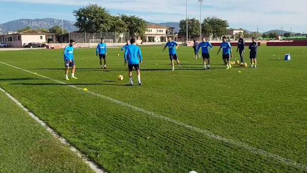 El Málaga realizó un entrenamiento de recuperación en Mallorca