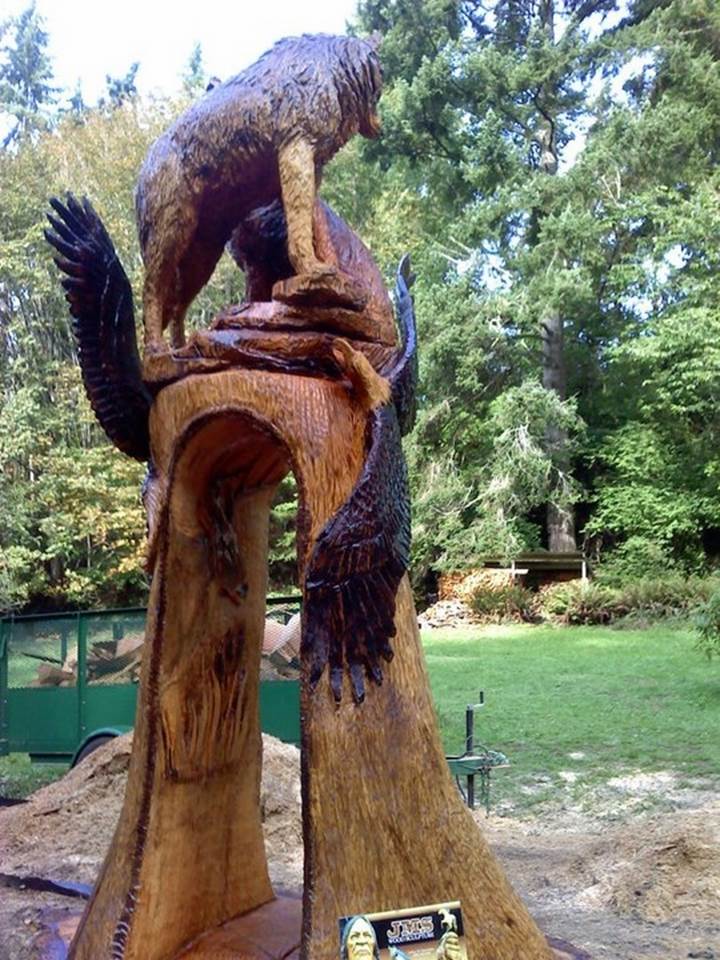 Creative Wood Carving Collections from Carver Jeff Samudosky Spicytec