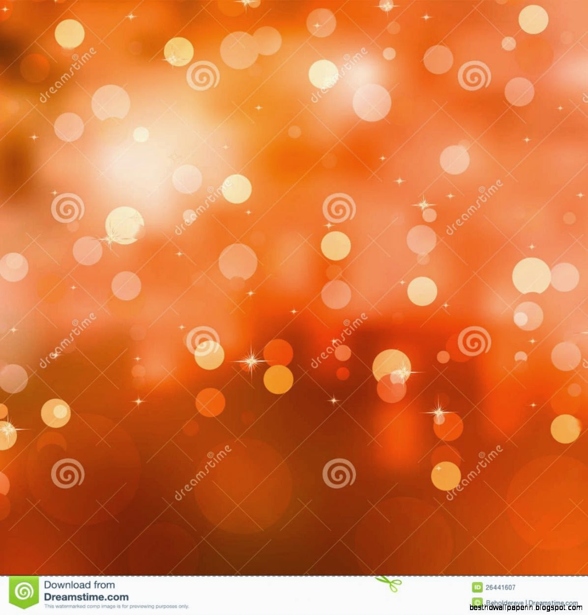 Orange Bokeh Abstract Light Background EPS 8 Royalty Free Stock