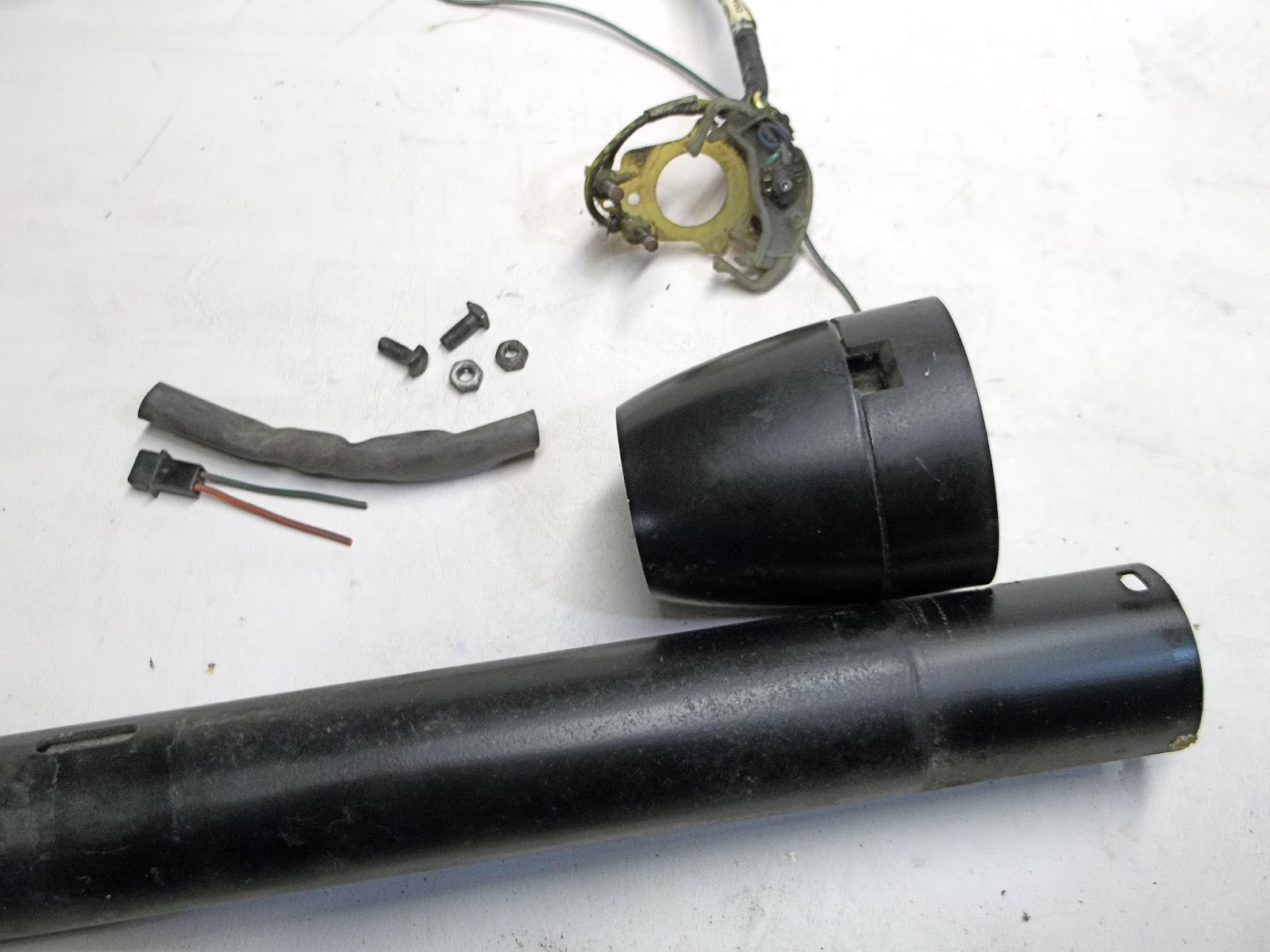 65 Mustang Restoration: Post #54, 5/31/15 Steering Column Rebuild