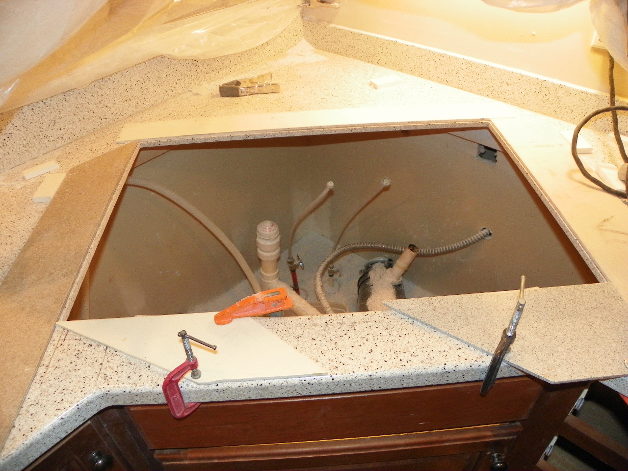 The Solid Surface Countertop Repair Blog Changing from one solid