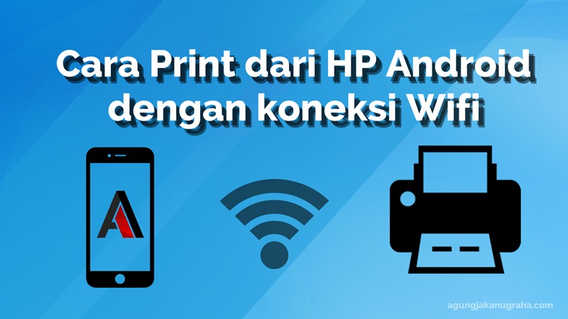 print dengan hp android