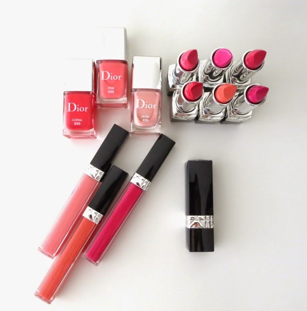 Dior new lipstick, lip gloss, and nail polish shades for 2015